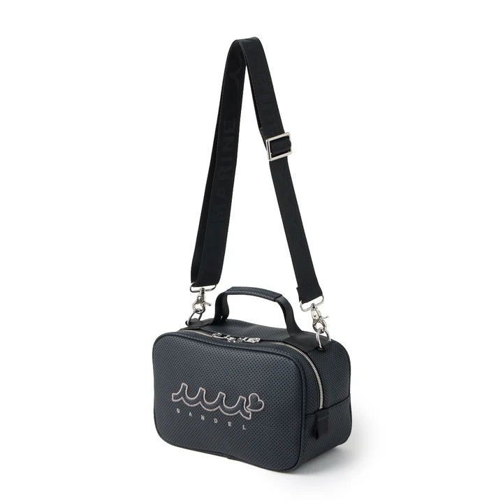 BANDEL×muta エシカルレザーポーチバッグ