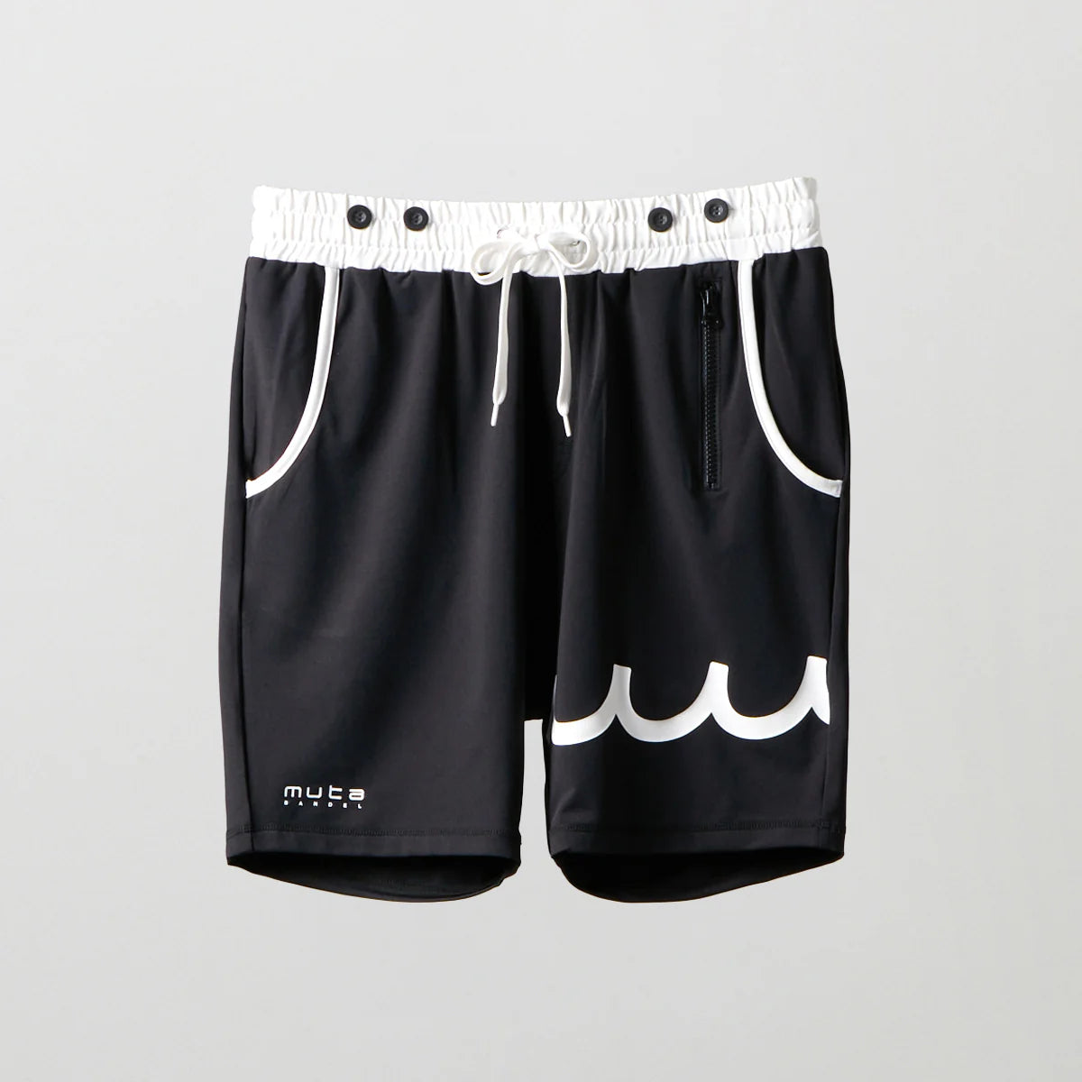 BANDEL×mutaバイカラーラッシュショーツ