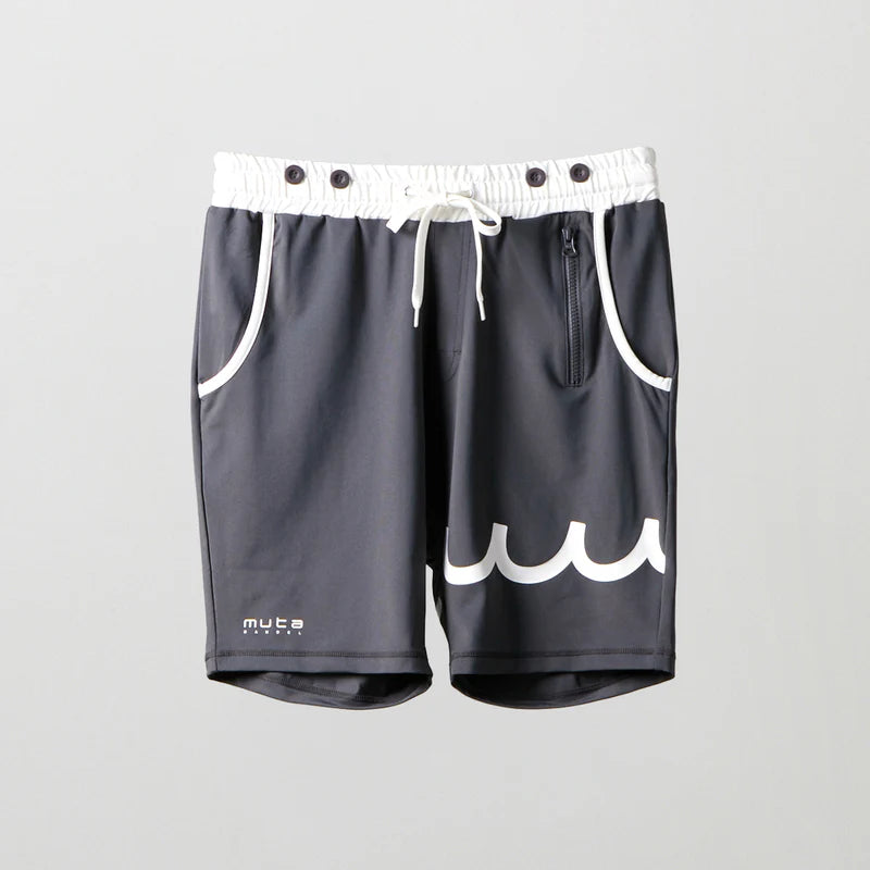 BANDEL×mutaバイカラーラッシュショーツ