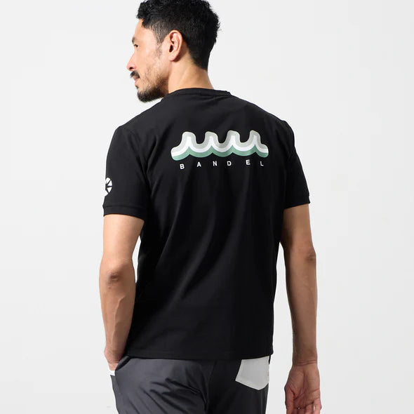 BANDEL×muta コラボレーションバックロゴTシャツ