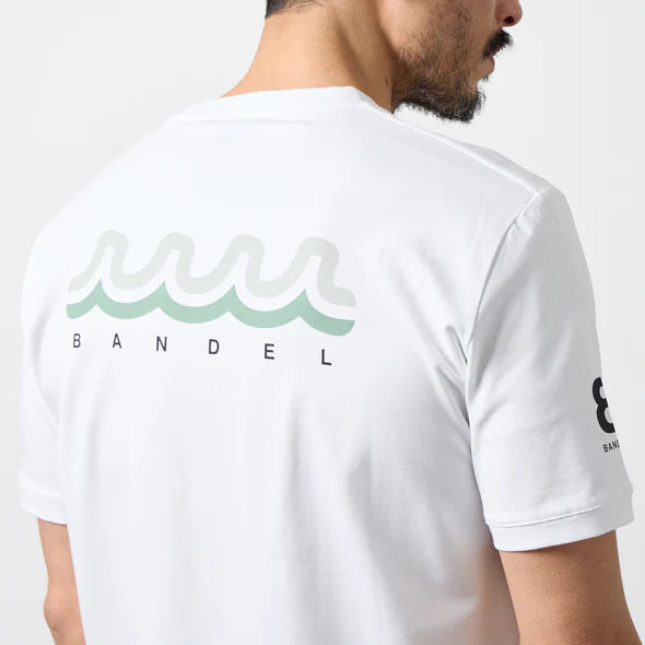 BANDEL×muta コラボレーションバックロゴTシャツ