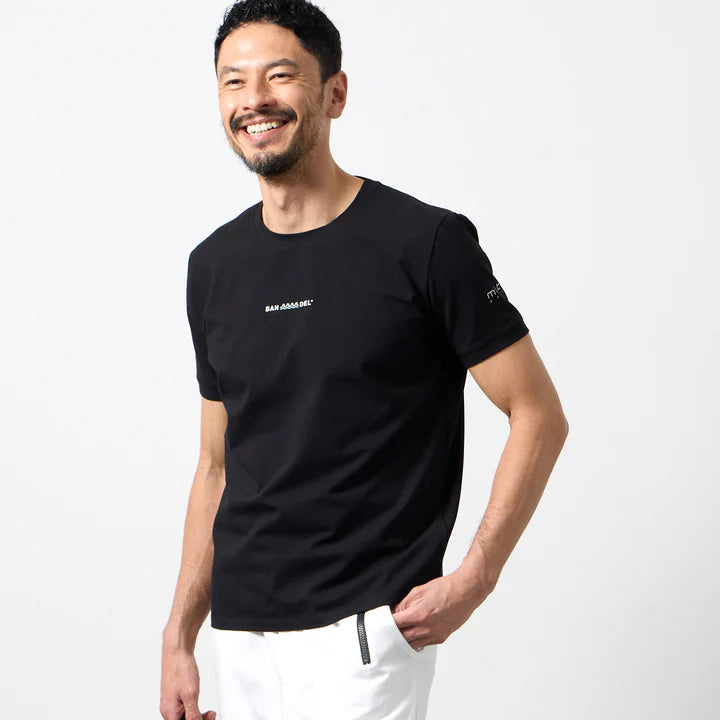 BANDEL×muta コラボレーションフロントロゴTシャツ