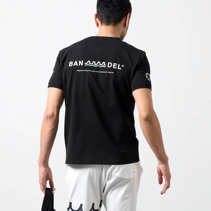 BANDEL×muta コラボレーションフロントロゴTシャツ