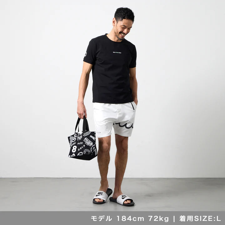 BANDEL×muta コラボレーションフロントロゴTシャツ