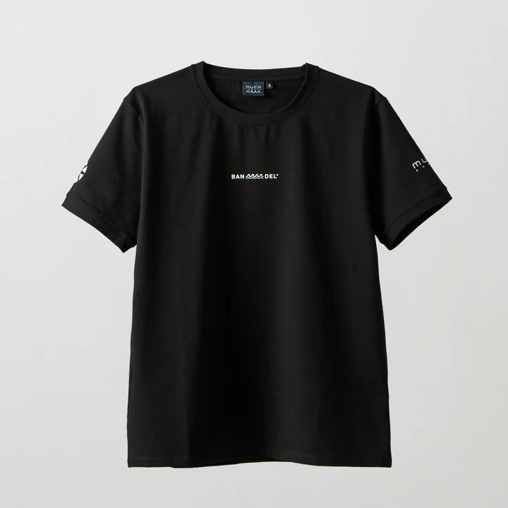 BANDEL×muta コラボレーションフロントロゴTシャツ