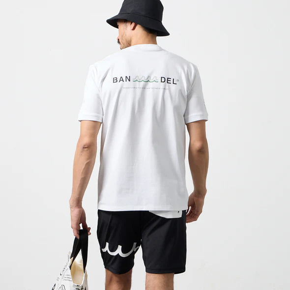 BANDEL×muta コラボレーションフロントロゴTシャツ