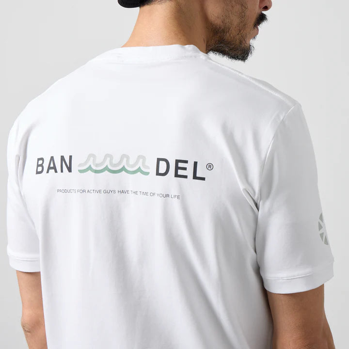 BANDEL×muta コラボレーションフロントロゴTシャツ