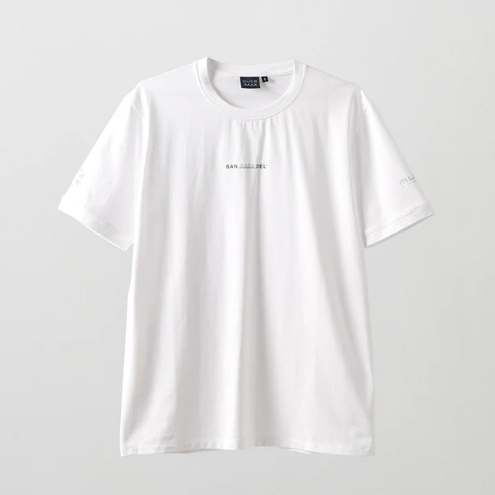 BANDEL×muta コラボレーションフロントロゴTシャツ