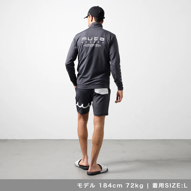 BANDEL×mutaスタンドカラーラッシュブルゾン