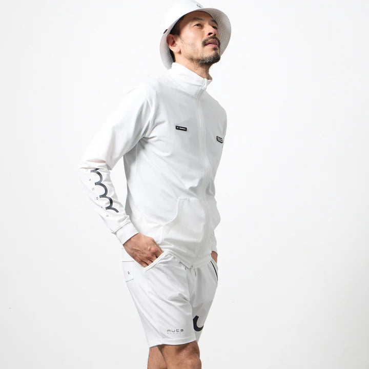 BANDEL×mutaスタンドカラーラッシュブルゾン