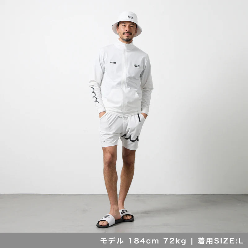 BANDEL×mutaスタンドカラーラッシュブルゾン