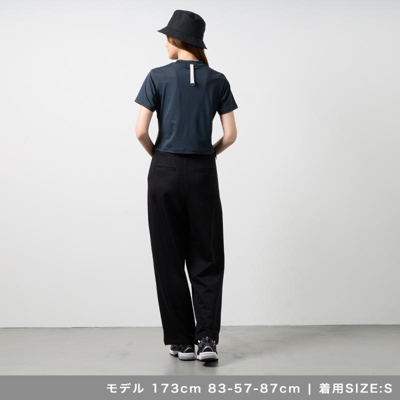 BANDEL GOLF バンデルゴルフ ウィメンズ クロップドTシャツ BNS-W6SCPTS ブラック