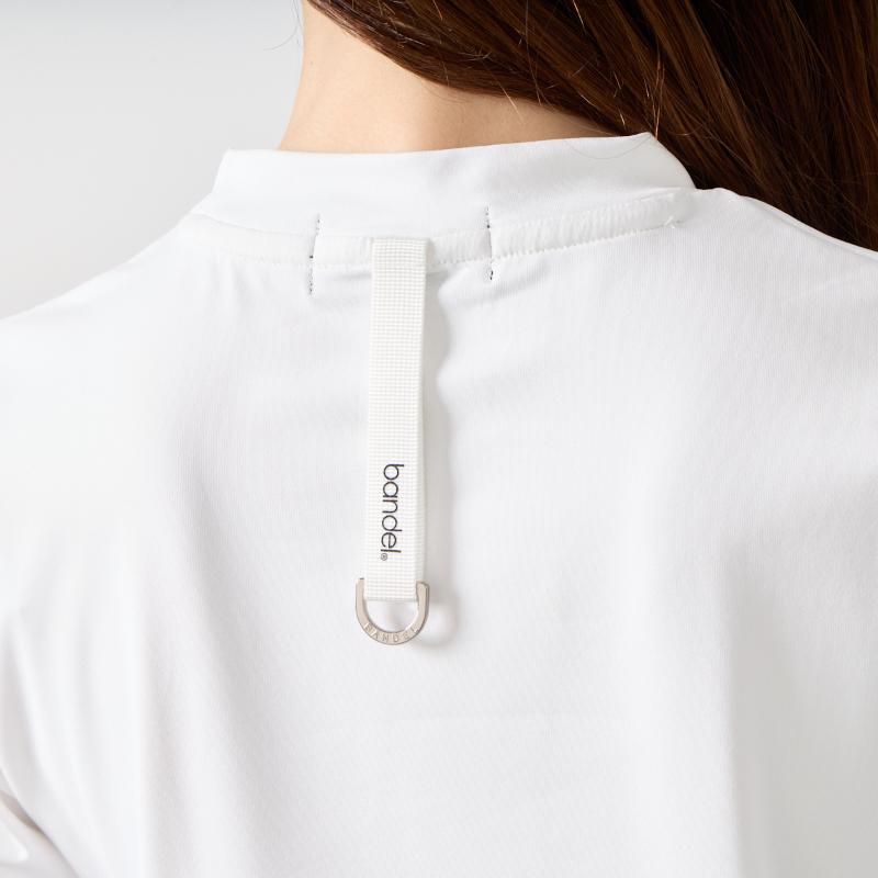 BANDEL GOLF バンデルゴルフ ウィメンズ クロップドTシャツ BNS-W6SCPTS ホワイト