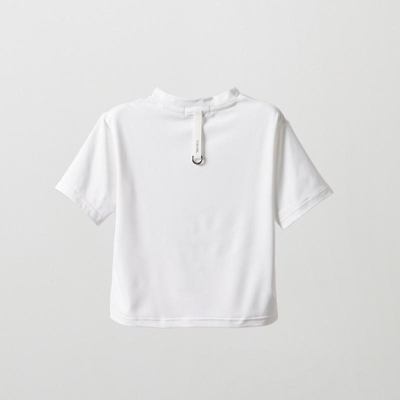 BANDEL GOLF バンデルゴルフ ウィメンズ クロップドTシャツ BNS-W6SCPTS ホワイト