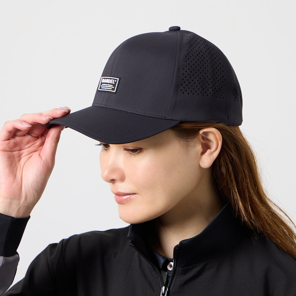 BANDEL バンデル フェルトワッペンメッシュキャップ FELT WAPPEN MESH CAP BGC-6SFWMC ブラック
