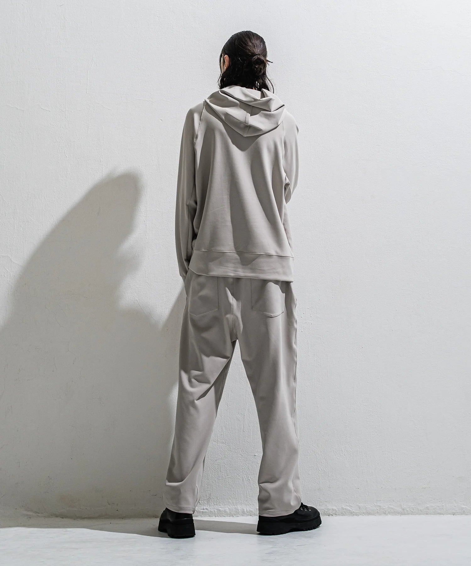Emilio DB WIDE PANTS GREYGE