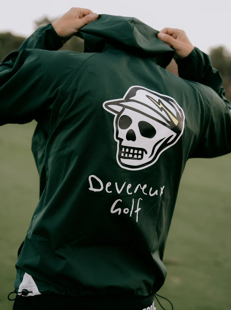 DEVEREUX GOLF Manic ドットエアーWRブルゾン 763572107-GREEN