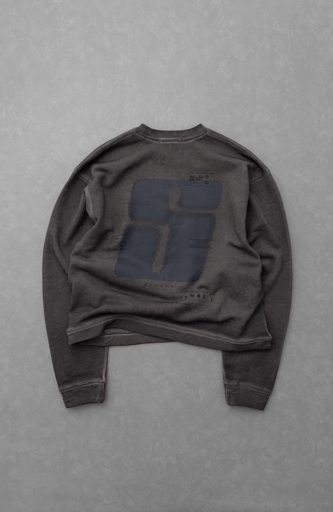 S24 Transit Cropped Crew Neck SLA-M3370SW クルーネック スウェット / ROCK TAUPE
