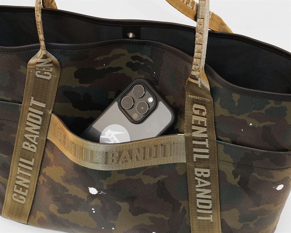 GENTIL BANDIT ツールトートバッグ MM カーキカモ