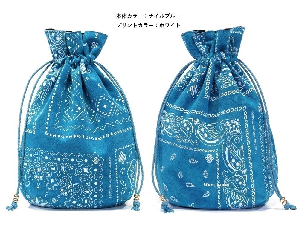 GENTIL BANDIT スエード巾着バッグ