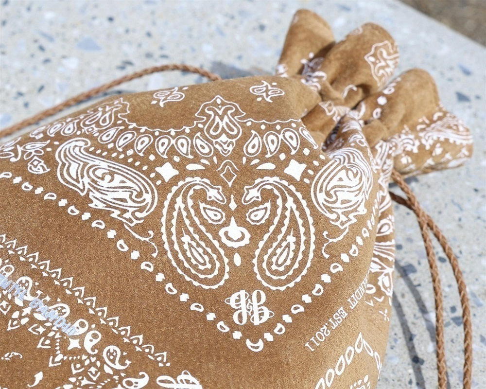 GENTIL BANDIT スエード巾着バッグ