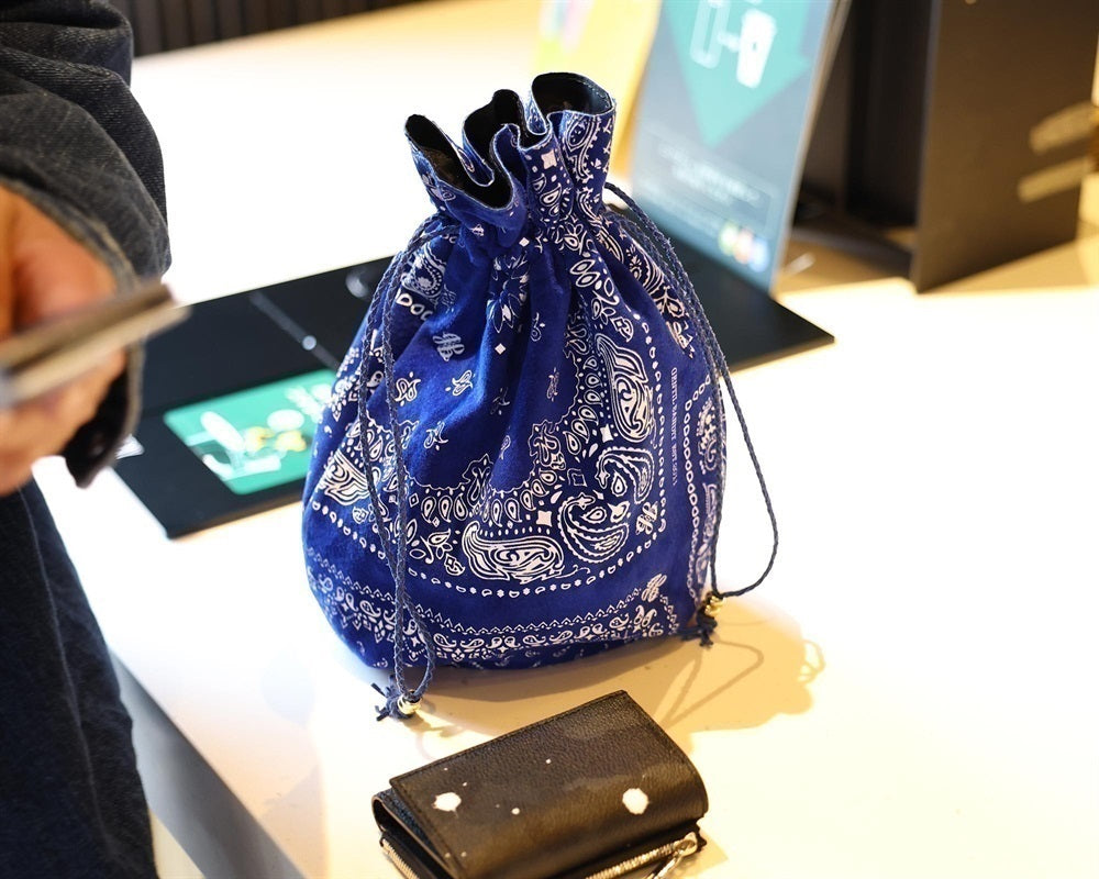 GENTIL BANDIT スエード巾着バッグ