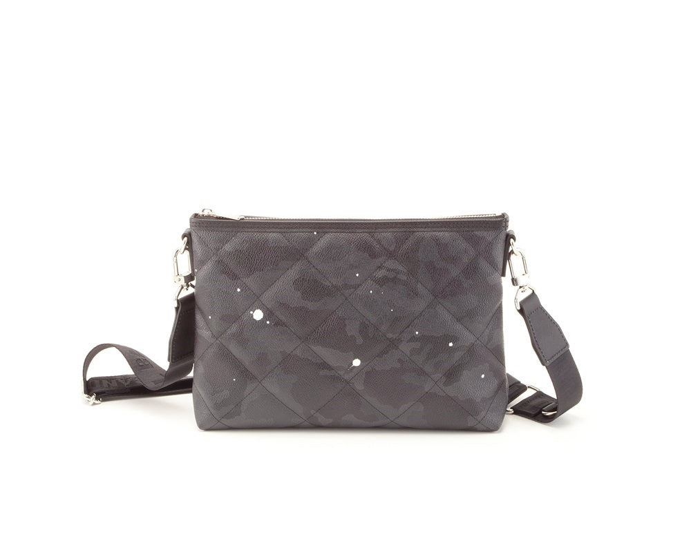 GENTIL BANDIT キルティングクロスボディ ブラックカモ