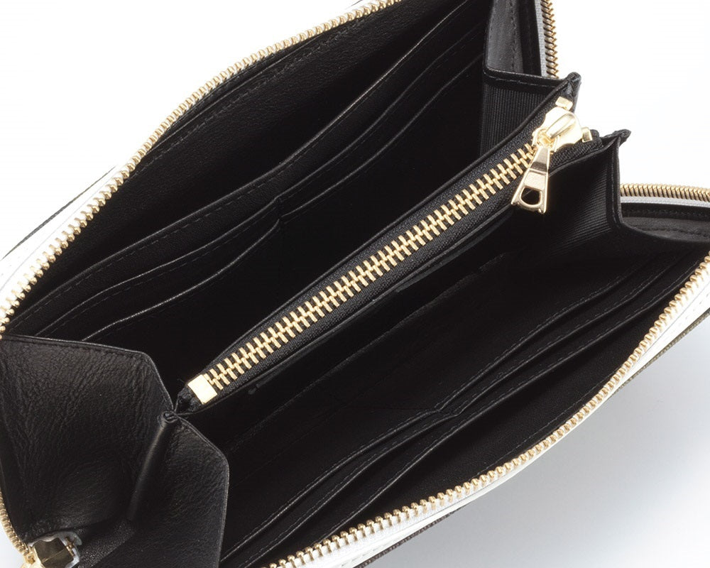 GENTIL BANDIT ジャンティバンティ ラウンドジップロングウォレット カーキカモ