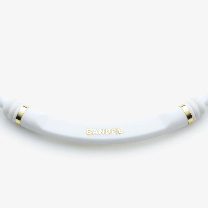 BANDEL×muta LITE SPORTS Metallic White×Gold