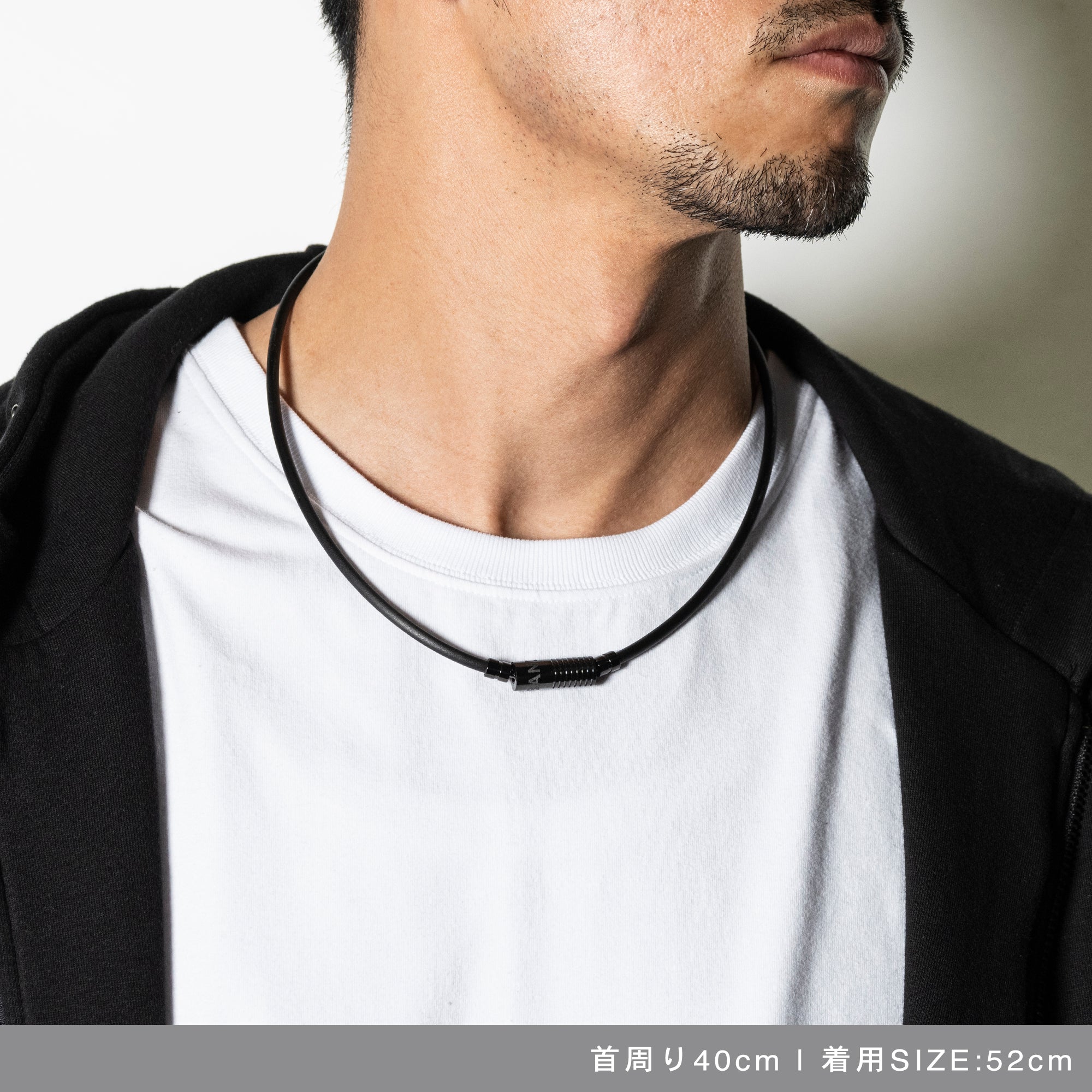 BANDEL バンデル NEUTRAL ニュートラル All Black 磁気ネックレス HLCNN All Black