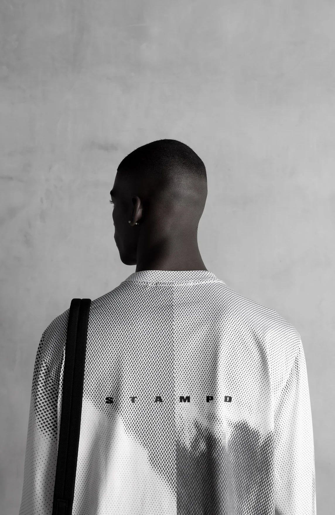 BLACK WAVE LS RELAXED TEE SLA-M3394LT / BLACK