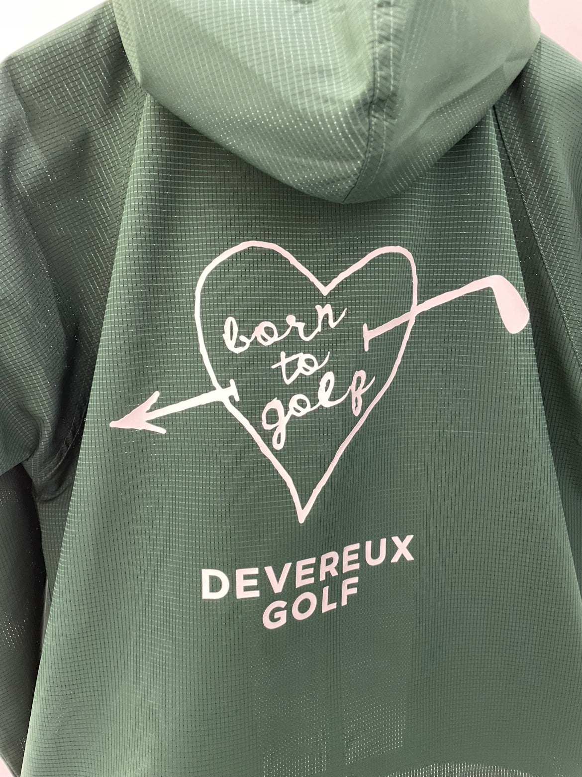 DEVEREUX GOLF WOMENS Manic ドットエアーWRブルゾン 763572177-GREEN