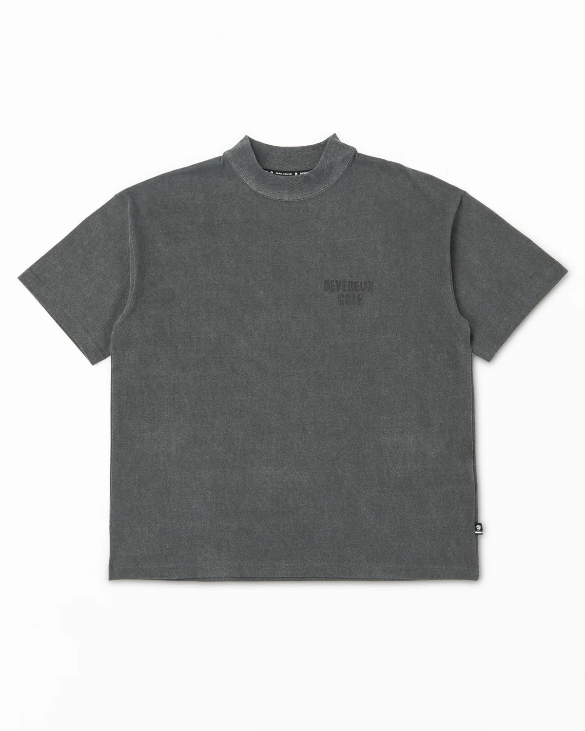 DVG Vintage Effect MOCK NECK 075764011-BLACK