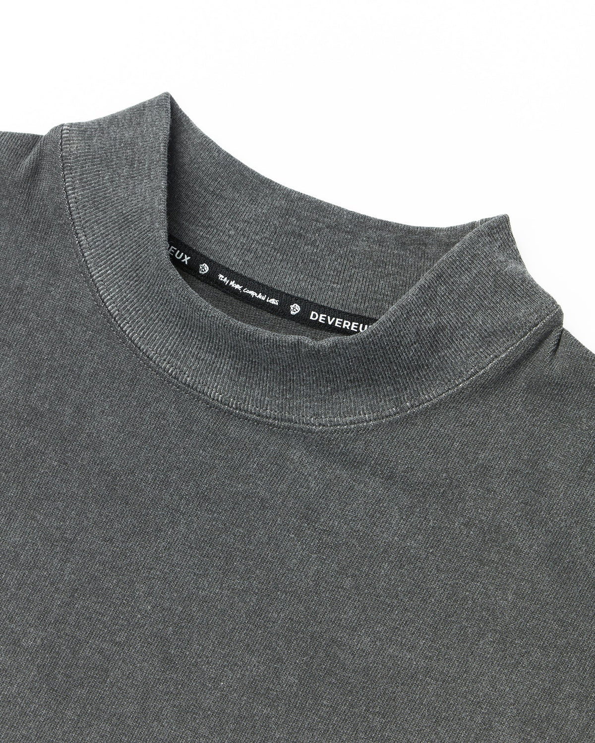 DVG Vintage Effect MOCK NECK 075764011-BLACK