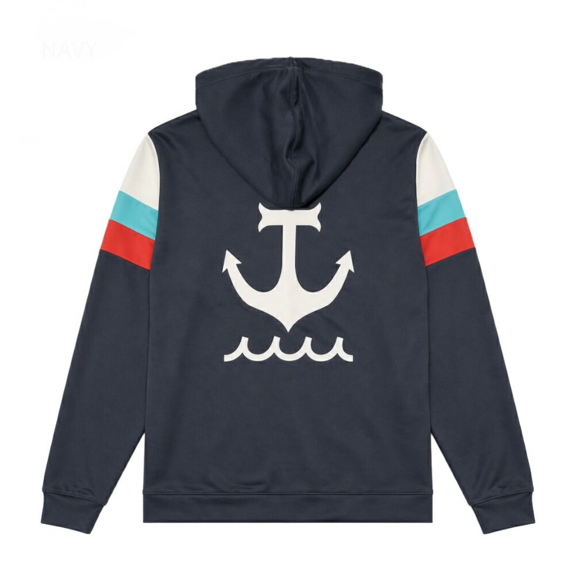 ラッシュパーカー トリコスリーブ MMTK-435079 NAVY