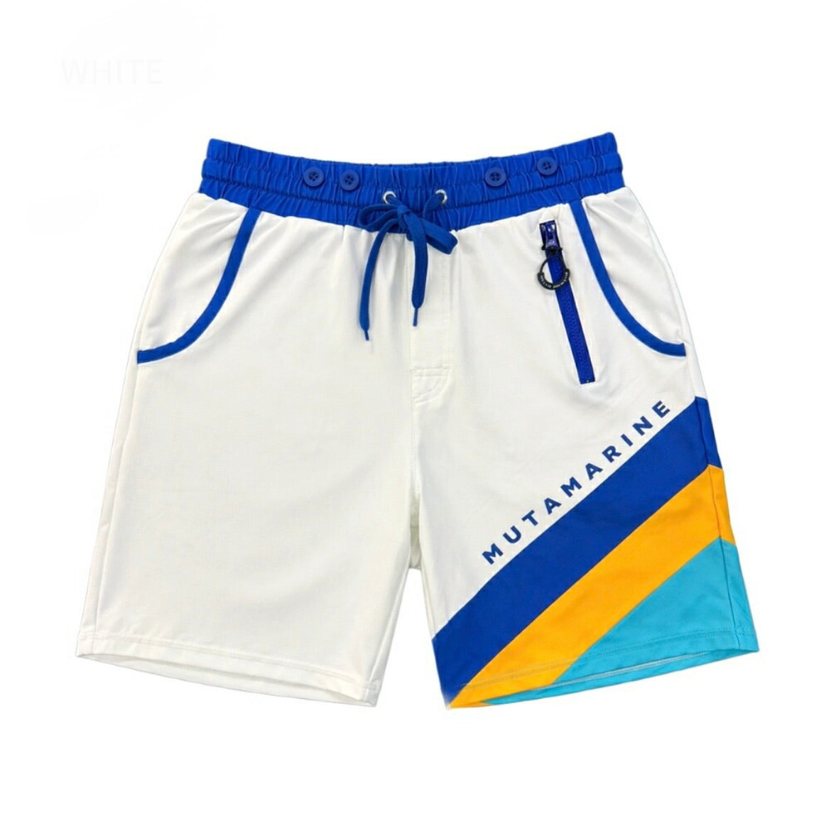 ラッシュハーフパンツ トリコスリーブ MMTK-437054 WHITE