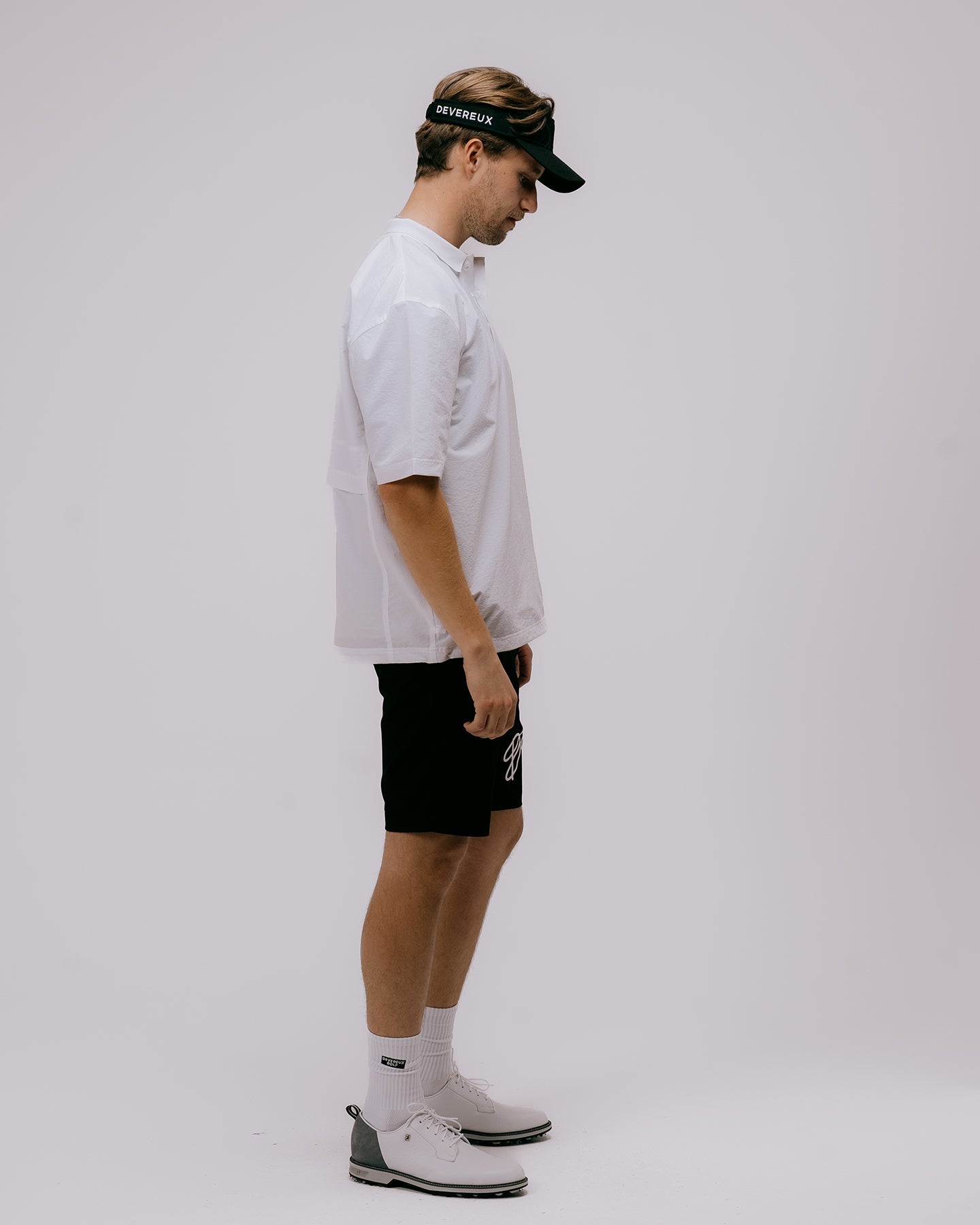 DEVEREUX GOLF デバローゴルフ DVG Micro Dot Air PISTE 075762104 WHITE