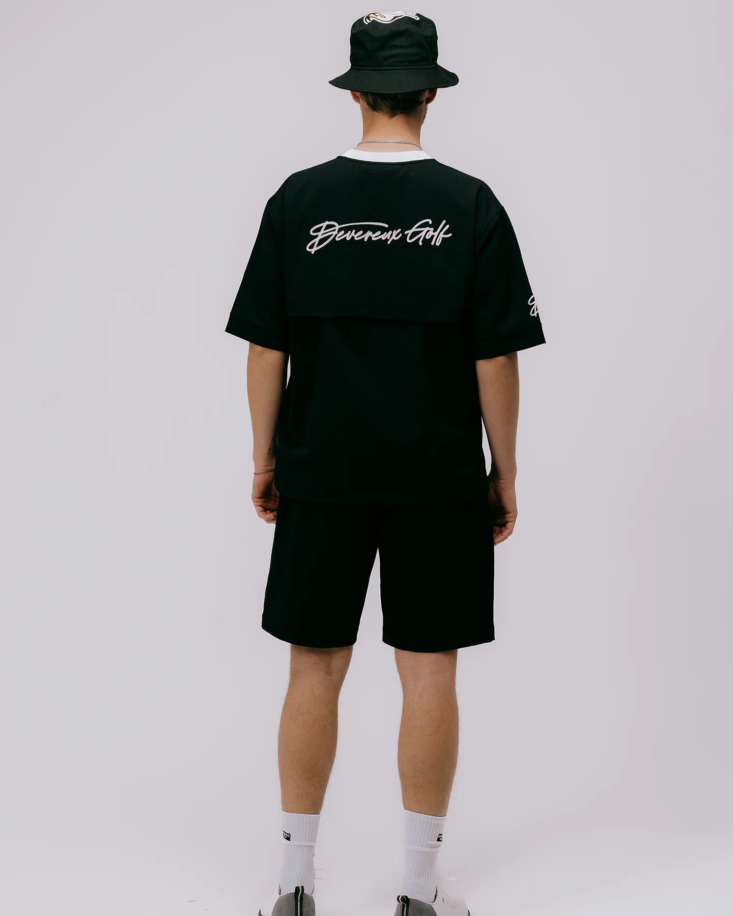 DEVEREUX GOLF DVG Seersucker HALF PANTS