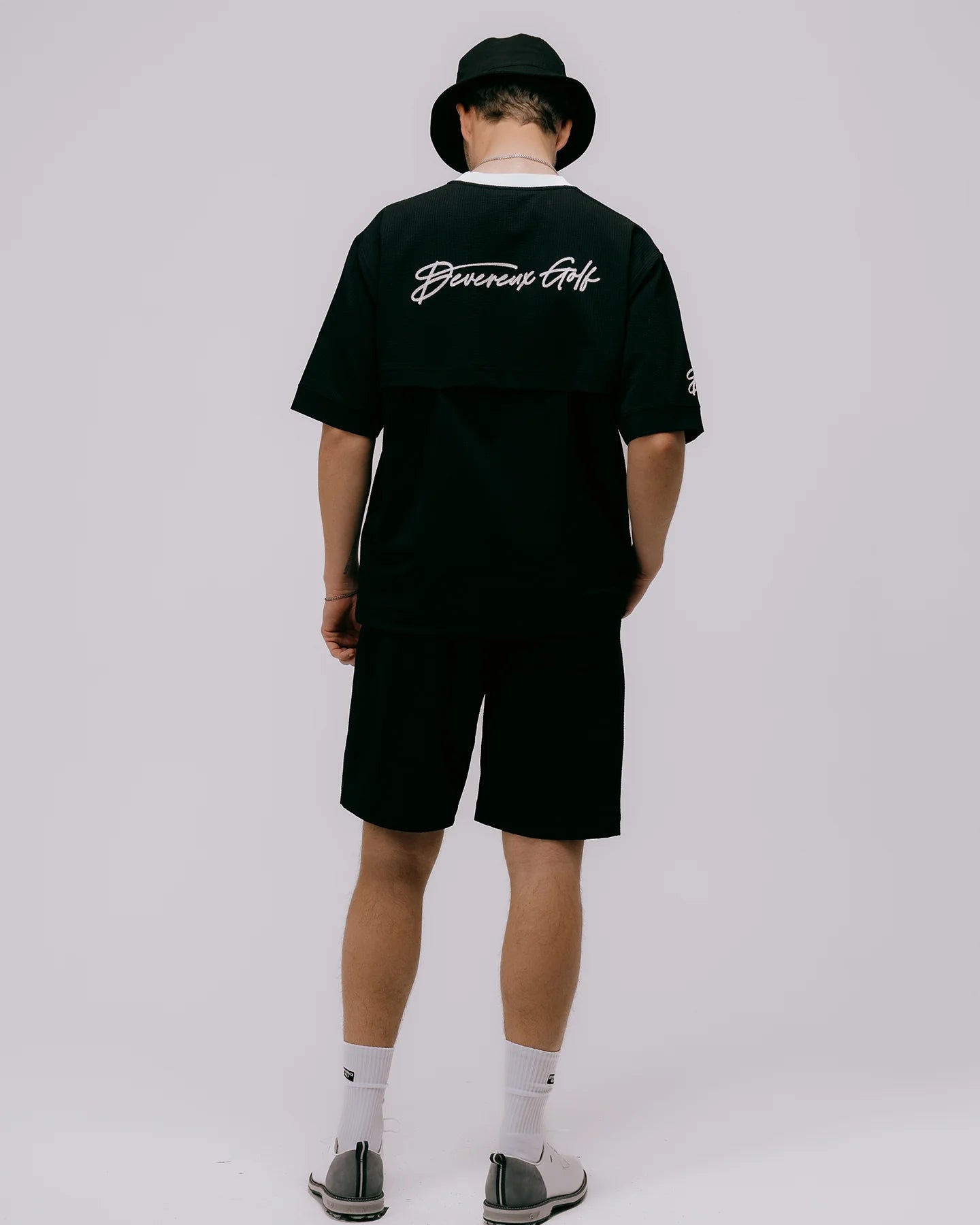 DEVEREUX GOLF DVG Seersucker HALF PANTS