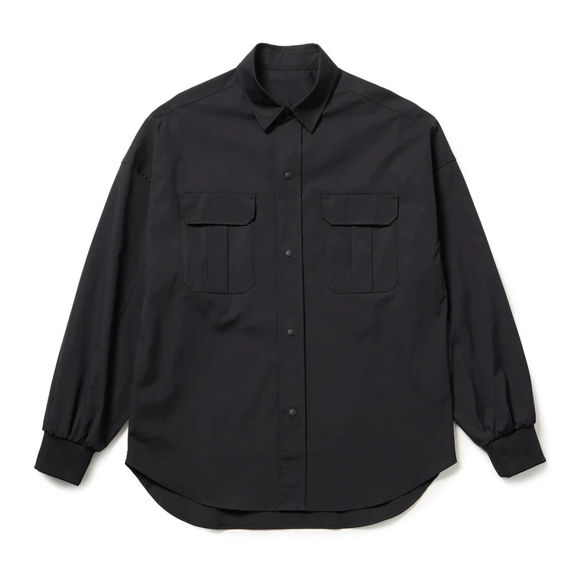 uniquele double pocket shirt jacket LSSH_B