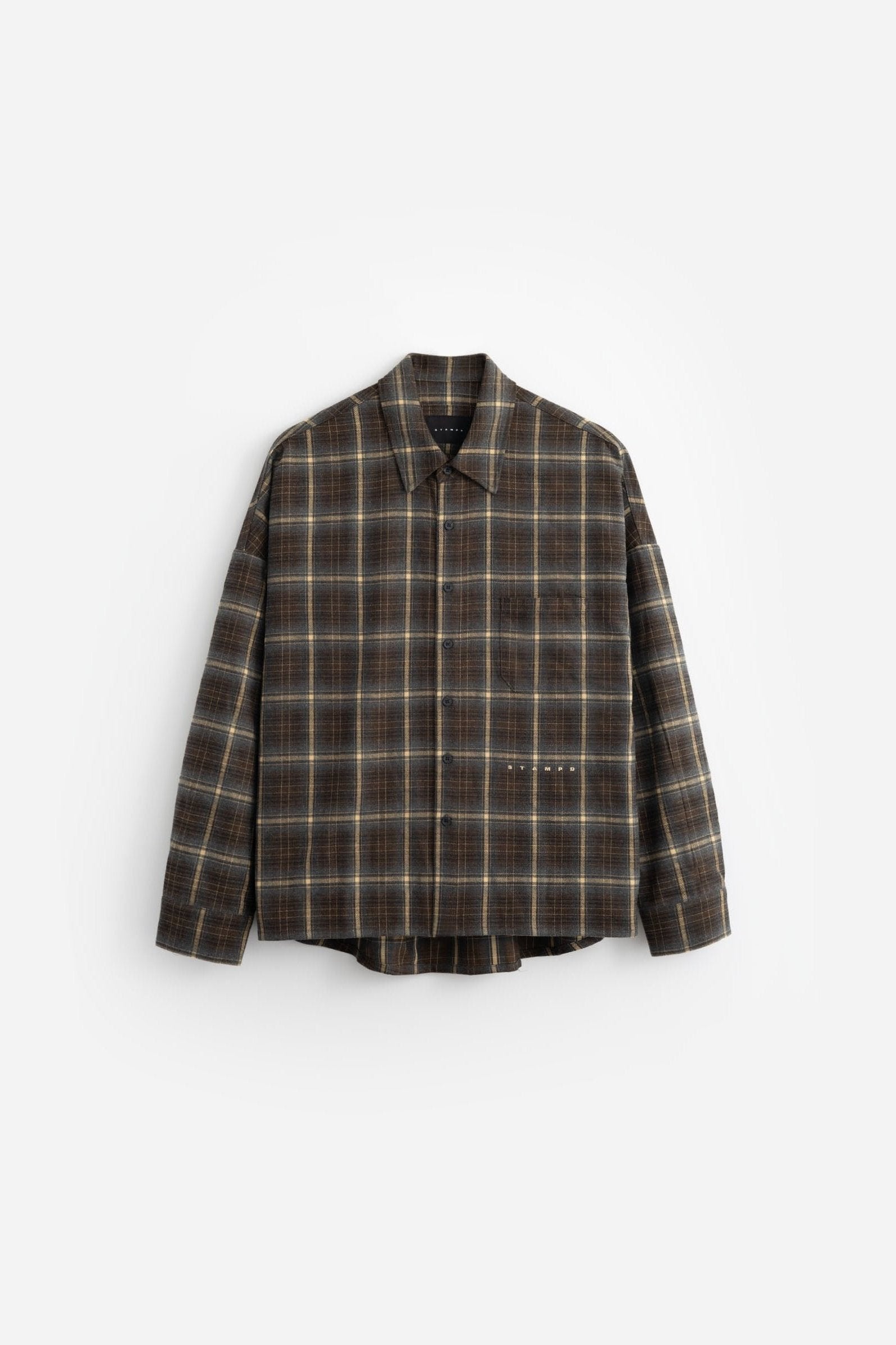 STAMPD Oversized Plaid Buttondown チェックシャツ