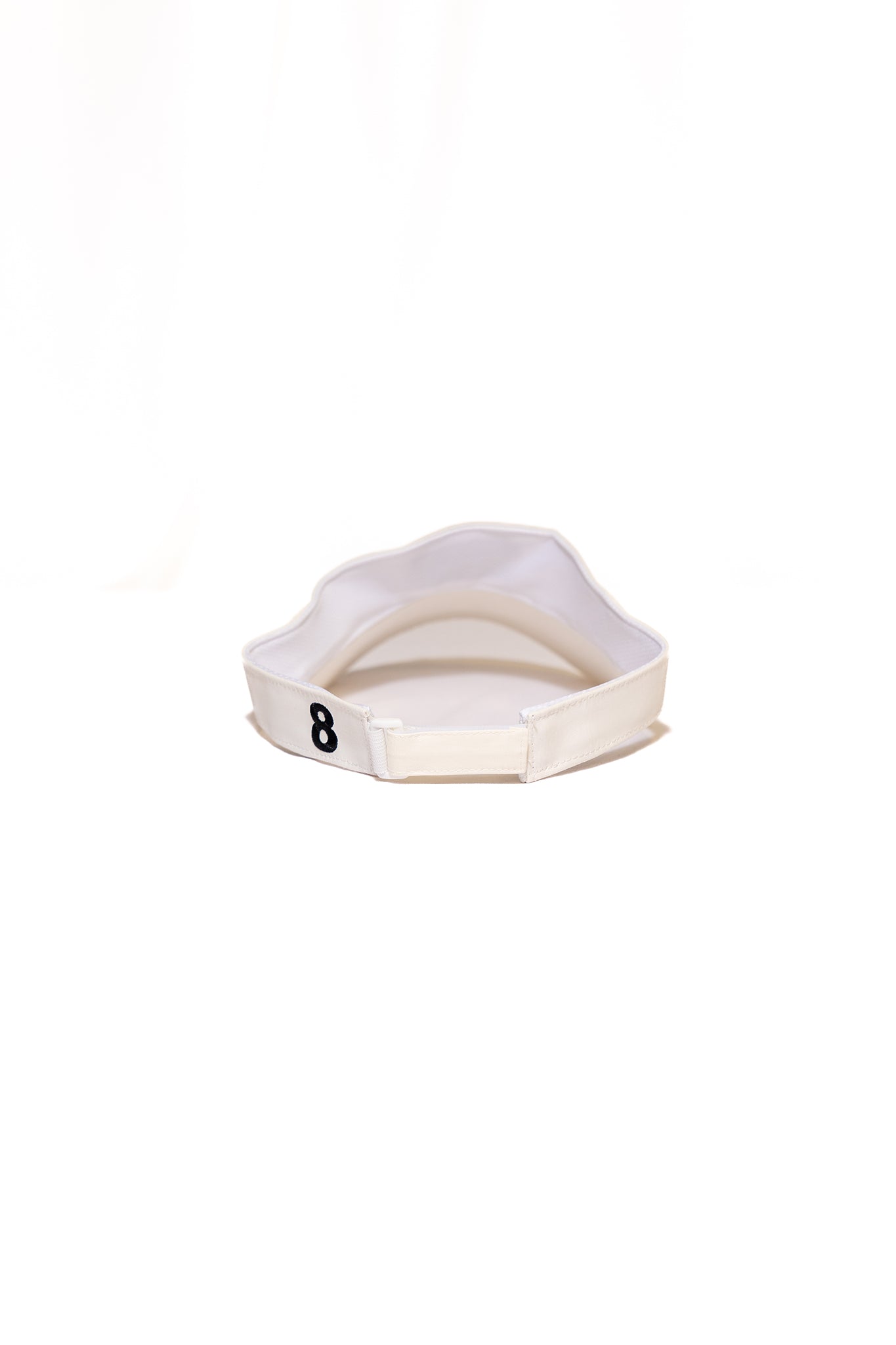 ボックスロゴ バイザー MMAV-624021 / WHITE