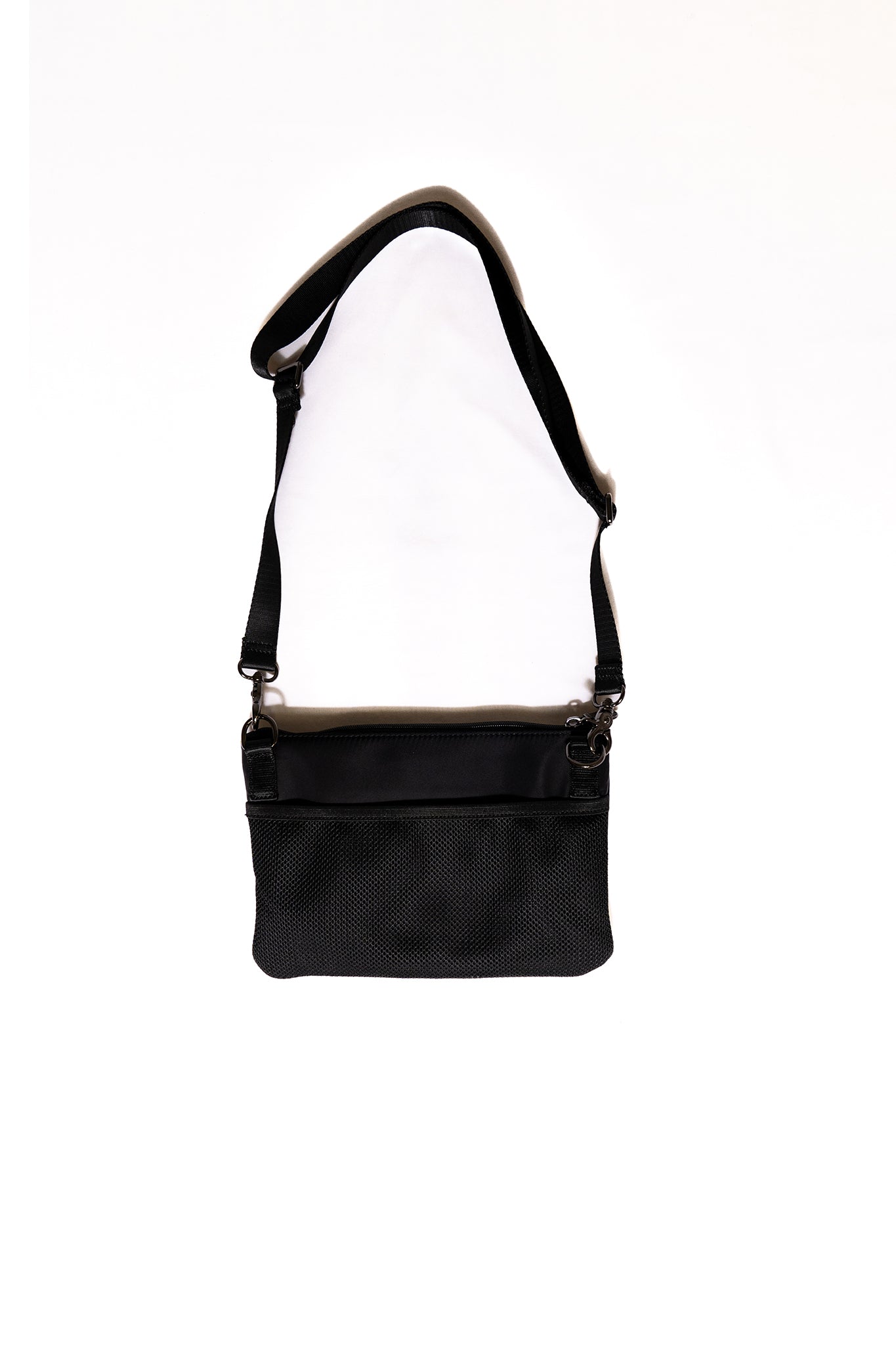 ミニポーチ付き サコッシュ MMSG-230751 / BLACK