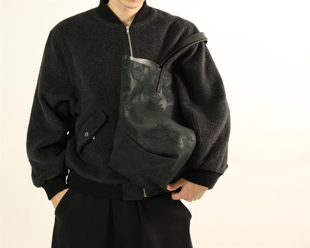 GENTIL BANDIT ジャンティバンティ LABEL NOIR トートバッグ キャンバス BLACK NO23-GM-BLK