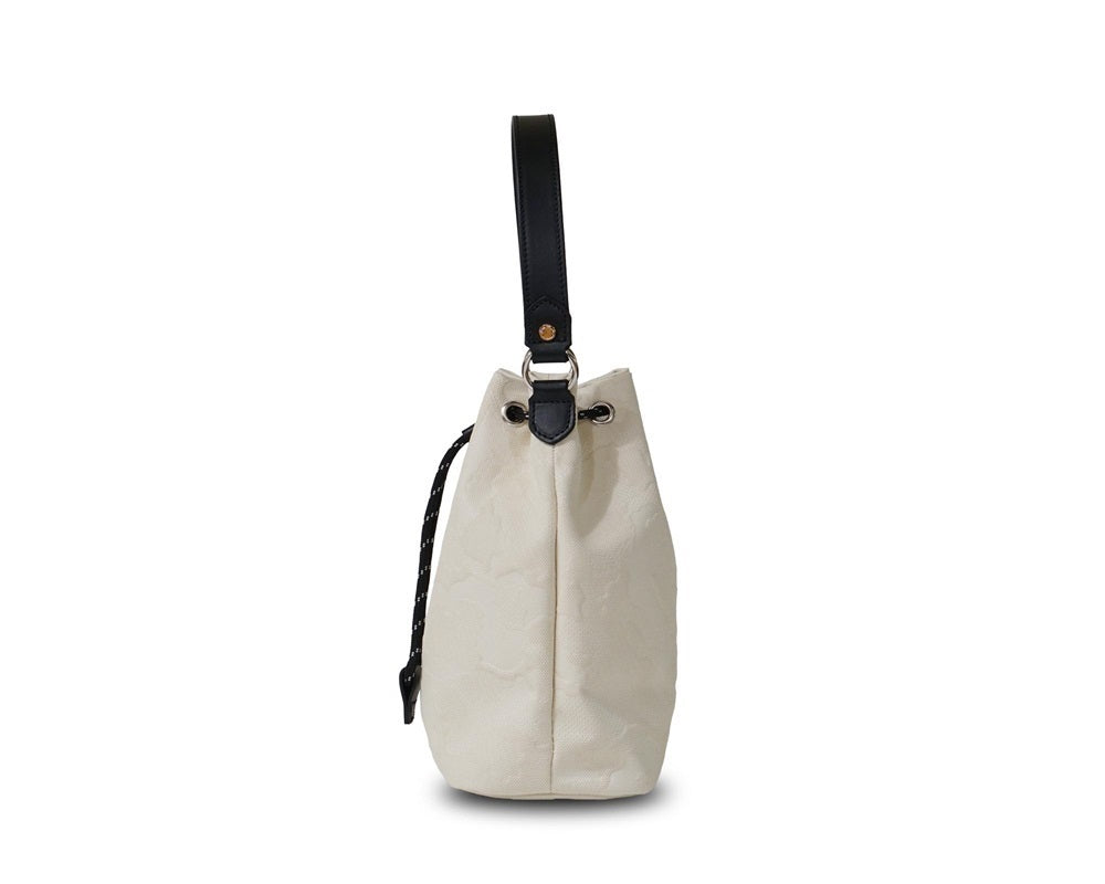 GENTIL BANDIT (LABEL NOIR) キャンバス巾着バッグ OFF WHITE