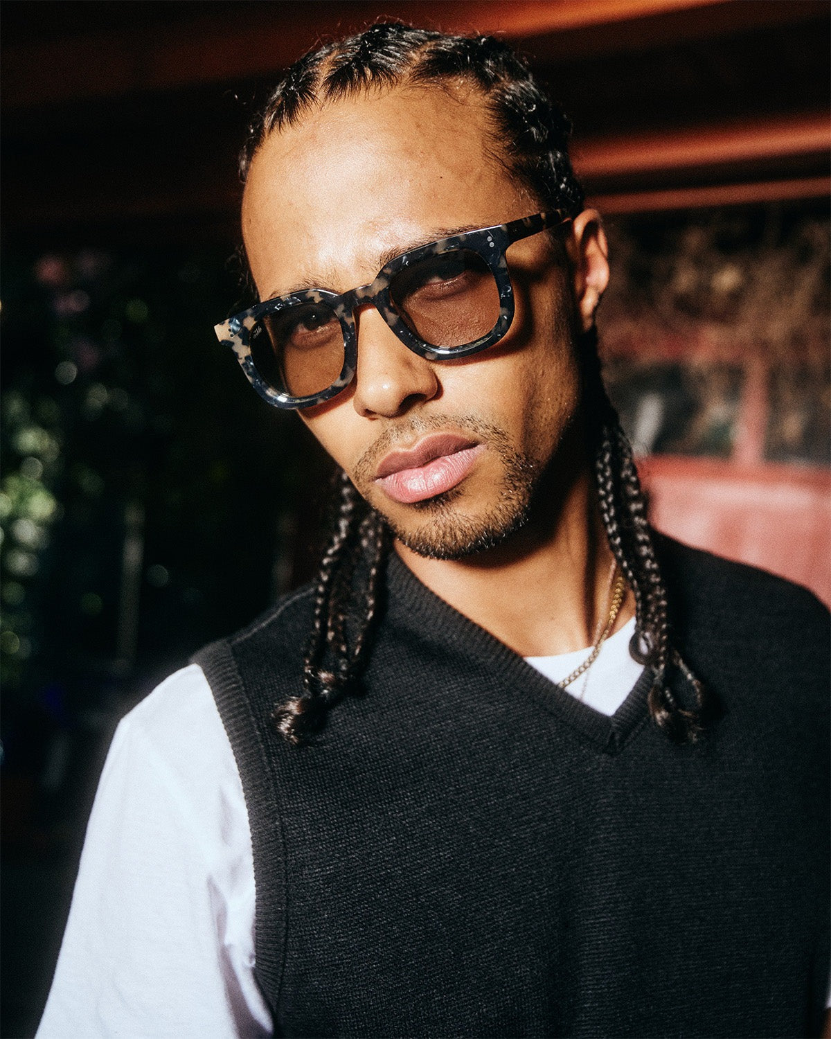 Pomelo Essentials 2315 91 3X サングラス 調光レンズ / Granite×Light-Adaptive Green