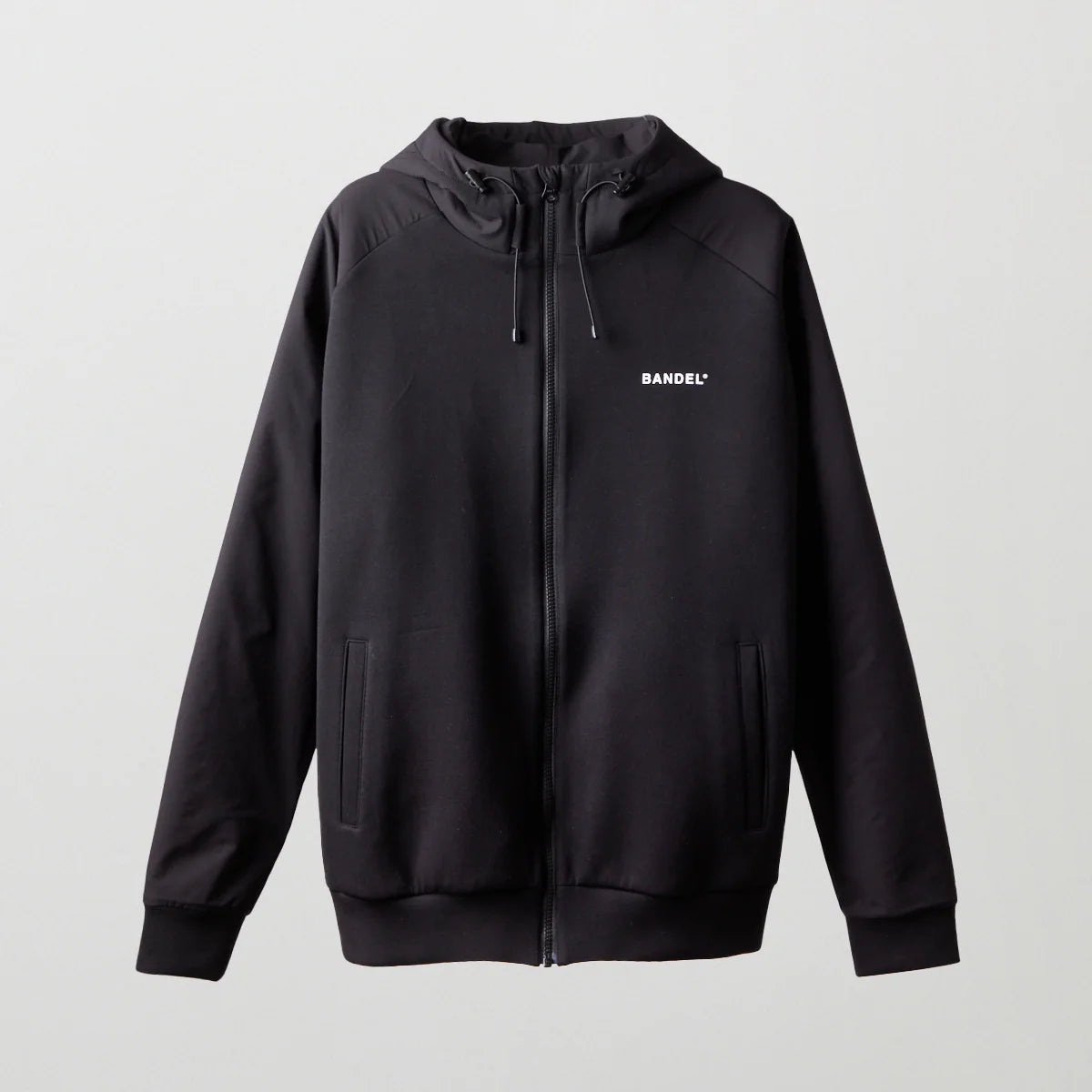 BANDEL GOLF スウィッチ ラグランスリーブ ジップフーディー BLACK