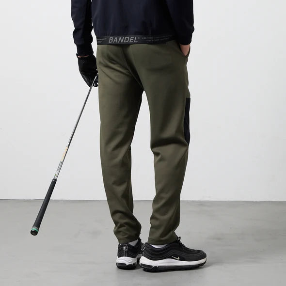 BANDEL GOLF フリースコンビネーションテーパードパンツ