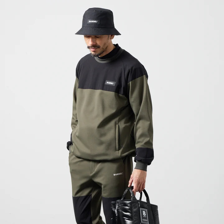 BANDEL GOLF フリースコンビネーションプルオーバー