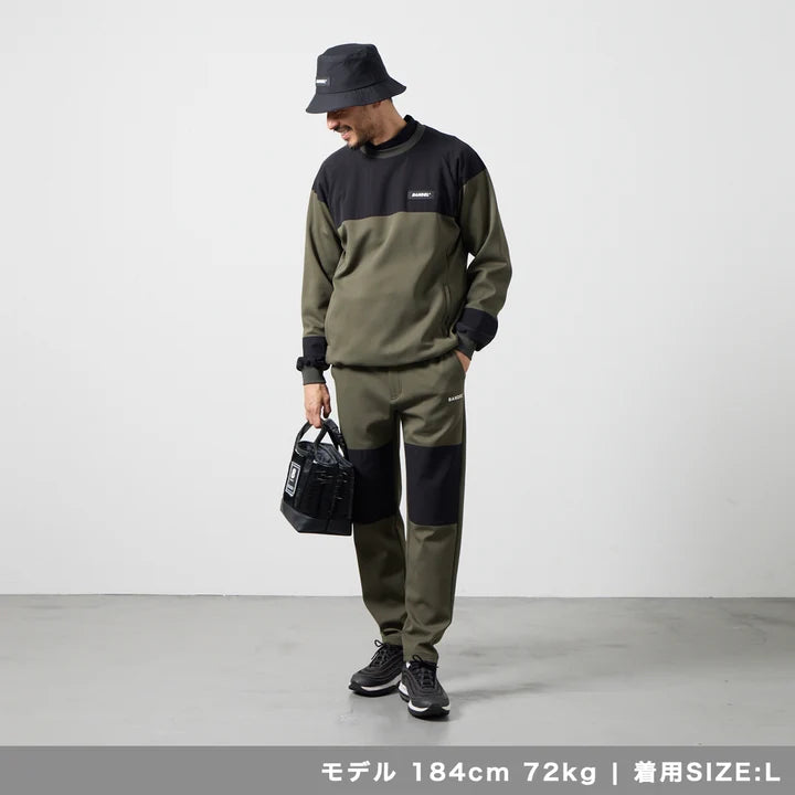 BANDEL GOLF フリースコンビネーションプルオーバー